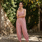 🥳 50% OFF! 🥳 Women's Casual Striped Spaghetti Strap Jumpsuit