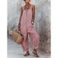 🥳 50% OFF! 🥳 Women's Casual Striped Spaghetti Strap Jumpsuit