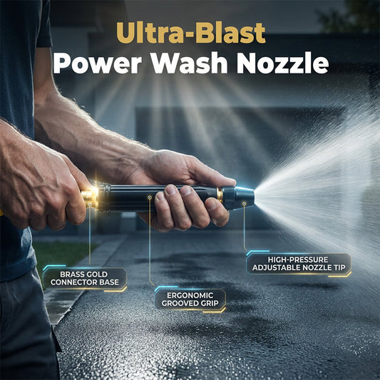 ⏳LAST DAY SALE ONLY ￡7.99!!🚀 High-Pressure Alloy Water Gun Nozzle
