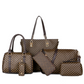 6-Piece Women's Fashion Handbag Set & ✈️ Free delivery