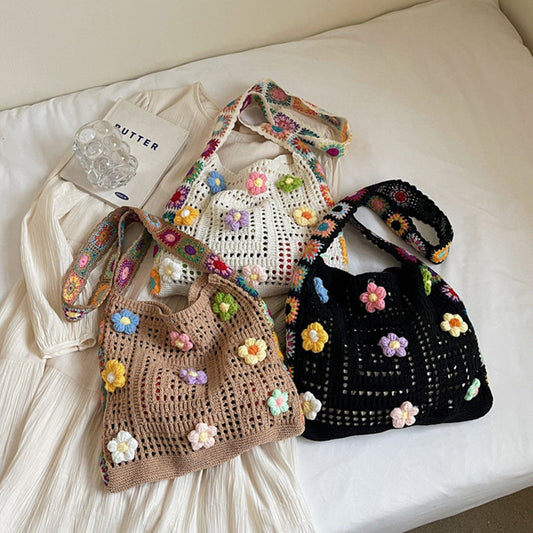🥳2026 HOT SALE🥳 Women’s Crochet Ethnic Shoulder Bag