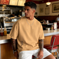 Men's Urban Style Loose Fit Short Sleeve Shirt