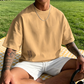 Men's Urban Style Loose Fit Short Sleeve Shirt