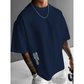 Men's Urban Style Loose Fit Short Sleeve Shirt