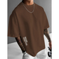Men's Urban Style Loose Fit Short Sleeve Shirt