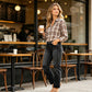🥳2026 HOT SALE🥳 Women's Casual Ripped Straight-Leg Jeans