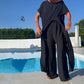 🔥Summer Bestseller🔥 Solid Color Off-Shoulder Top & Pants Set & ✈️ Free delivery