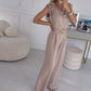 ✈️ Free Shipping✈️   Women's Floral-Embellished Sleeveless Jumpsuit