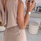 ✈️ Free Shipping✈️   Women's Floral-Embellished Sleeveless Jumpsuit
