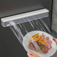 Magnetic Cling Film Dispenser with Slide Cutter