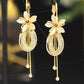 🥳Buy 1 Get 1 Free🔥🔥  Elegant Flower Tassel Dangle Earrings