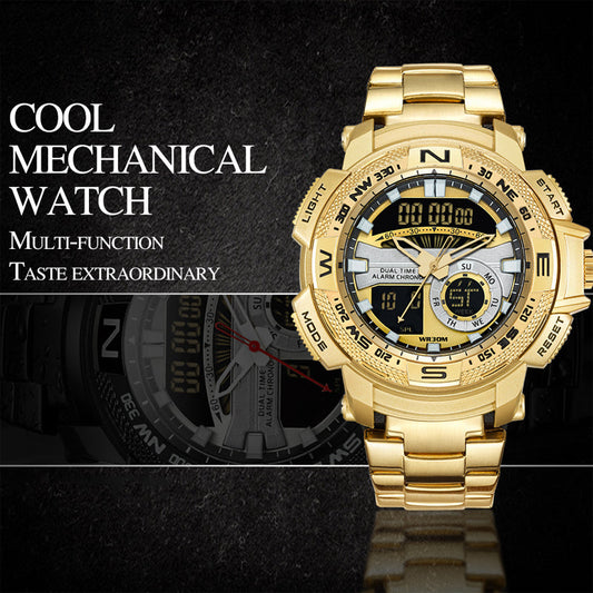 ✈️ Free Shipping ✈️  Men's Dual-Display Sports Watch