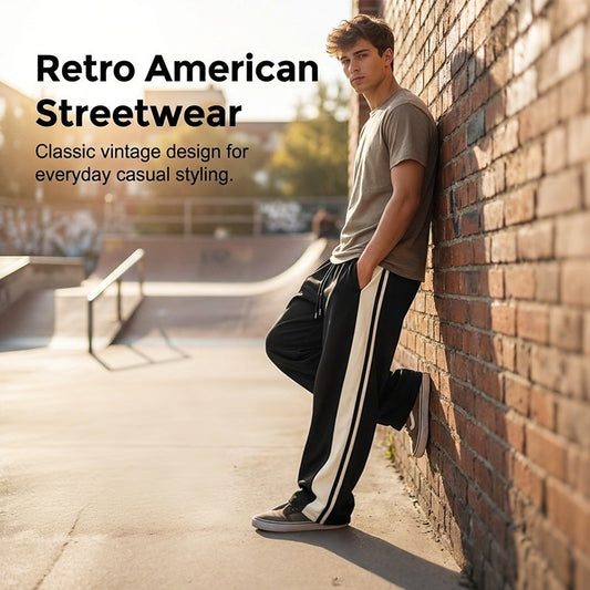 🥳2026 HOT SALE🥳 Men's Loose Fit Track Pants