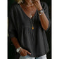 ⚡ LIMITED-TIME 50% OFF! ✨ Women's Casual V-Neck Lace Trim Top