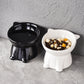 Cute Cat-Ear Design Raised Pet Bowl