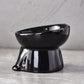 Cute Cat-Ear Design Raised Pet Bowl