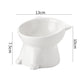 Cute Cat-Ear Design Raised Pet Bowl