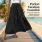 🥳2026 HOT SALE🥳 Women's High-Waist Smocked A-Line Maxi Skirt
