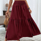 🥳2026 HOT SALE🥳 Women's High-Waist Smocked A-Line Maxi Skirt
