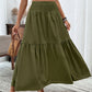 🥳2026 HOT SALE🥳 Women's High-Waist Smocked A-Line Maxi Skirt