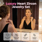 🥳2026 HOT SALE🥳 Sparkling Heart Necklace & Earring Set