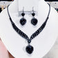 🥳2026 HOT SALE🥳 Sparkling Heart Necklace & Earring Set