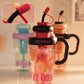 🔥Summer Bestseller🔥 Stylish Large Capacity Sports Water Bottle with Straw