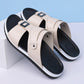 🔥50% OFF!!  and✈️ free shipping🔥 Men's Faux Leather Slip-On Sandals