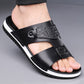 🔥50% OFF!!  and✈️ free shipping🔥 Men's Faux Leather Slip-On Sandals