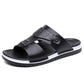 🔥50% OFF!!  and✈️ free shipping🔥 Men's Faux Leather Slip-On Sandals