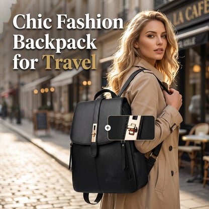 Women PU Leather Backpack Fashion Shoulder Bag for Travel✈️ Free shipping