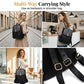 Women PU Leather Backpack Fashion Shoulder Bag for Travel✈️ Free shipping