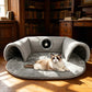 🔥50% OFF!!🔥 Plush 2-in-1 Cat Tunnel Bed  ✈️ Free Shipping