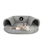 🔥50% OFF!!🔥 Plush 2-in-1 Cat Tunnel Bed  ✈️ Free Shipping
