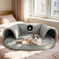 🔥50% OFF!!🔥 Plush 2-in-1 Cat Tunnel Bed  ✈️ Free Shipping