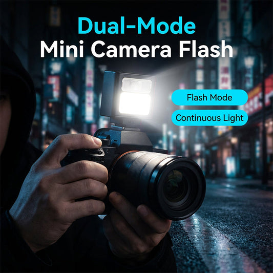 🔥50% OFF!!🔥Pocket-Sized Rechargeable Camera Flash ✈️  Free Shipping