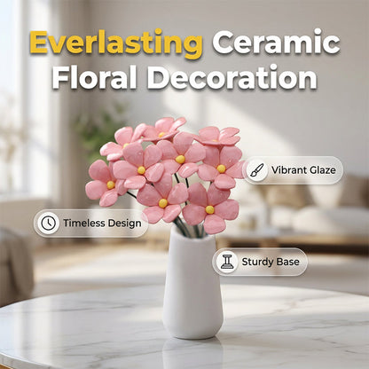 🥳 50% OFF! 🥳 Everlasting Ceramic Floral Decoration