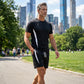 🔥50% OFF!🔥 Men's Waffle Knit T-Shirt & Shorts Set ✈️Free Shipping
