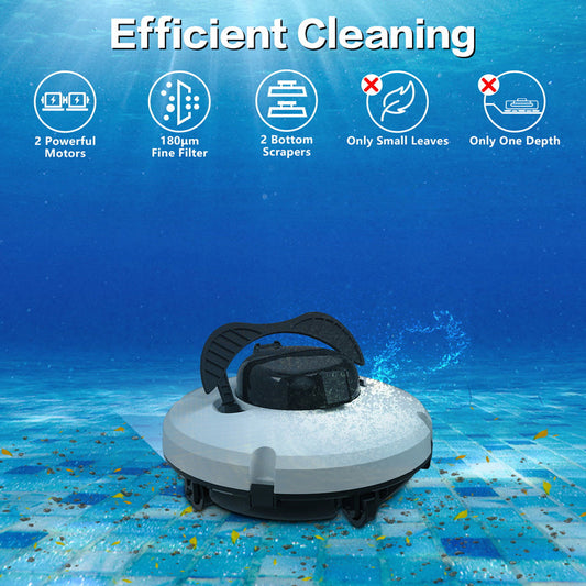 🥳 50% OFF! 🥳Cordless Robotic Pool Cleaner & Super convenient and worry-free💕