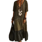 🔥50% OFF!🔥 Bohemian Leopard Print Tiered Maxi Dress✈️Free Shipping