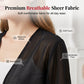 Women's Elegant Chiffon Tie-Front Cropped Top