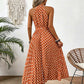 🔥Summer Bestseller🔥Women's Polka Dot Halter Neck Dress✈️ Free Shipping
