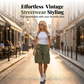Women’s Retro Style Loose Cargo Shorts