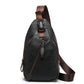 Men's Lightweight PU Leather Chest Bag