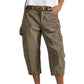 🔥50% OFF!🔥 Relaxed Casual Cargo Capris✈️Free Shipping