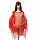 Women’s Hollow-Out Fishnet Tassel Poncho