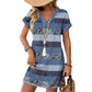 🥳2026 HOT SALE🥳 Women's Summer Casual V-Neck T-Shirt Dress