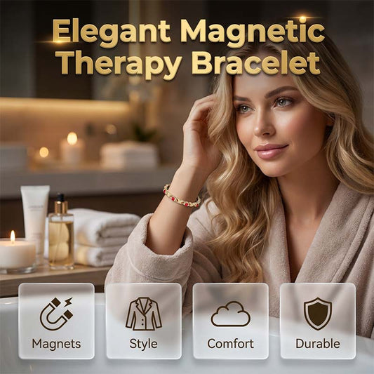 🥳2026 HOT SALE🥳 Fashionable Magnetic Bracelet with Rhinestones