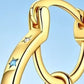 🥳2026 HOT SALE🥳 Celestial Double Layer Hoop Earrings