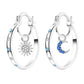 🥳2026 HOT SALE🥳 Celestial Double Layer Hoop Earrings